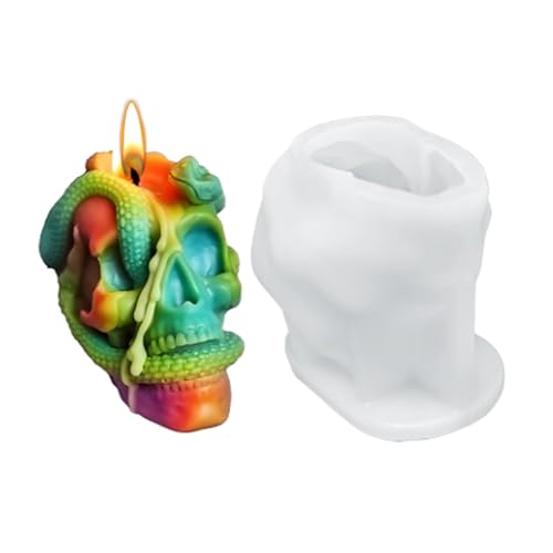 Qukoielly Halloween Formen Silikon | Silikone Seifenform | Einfache Entformung Für Gipsdekoration Und Bastelprojekte Zu Halloween Qukoielly Halloween Formen Silikon | Silikone Seifenform | Einfache Entformung Für Gipsdekoration Und Bastelprojekte Zu Halloween von Qukoielly