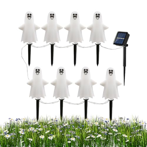 Qukoielly Halloween Solarleuchten Gartenstäbe - Solarbetriebene Halloween Gartenlichter - -Deko Grusellaterne Wasserdicht Für Garten Am Pool Terrasse Dekoration Hinterhof Qukoielly Halloween Solarleuchten Gartenstäbe - Solarbetriebene Halloween Gartenlichter - -Deko Grusellaterne Wasserdicht Für Garten Am Pool Terrasse Dekoration Hinterhof von Qukoielly