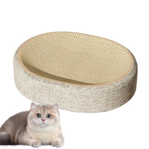Qukoielly Katzenkratzbrett | Katzenkratzbrett - Sisal gewebtes Kätzchenbett Kratzpappe für Krallen Gym Rest Schlafzimmer Boden Ecke Wohnzimmer Outdoor Camping Möbel Qukoielly Katzenkratzbrett | Katzenkratzbrett - Sisal gewebtes Kätzchenbett Kratzpappe für Krallen Gym Rest Schlafzimmer Boden Ecke Wohnzimmer Outdoor Camping Möbel von Qukoielly