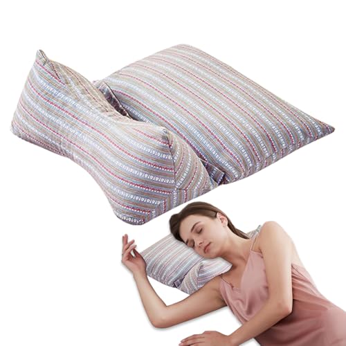 Qukoielly Knochenkissen für Nackenstütze, Buchweizenschale, Nackenstützkissen, teilbares Kissen, Halswirbel-Bettwäsche für Männer, Schläfer, Couch, Bett, Damen, Büro, Auto, Flugzeug, Reisen Qukoielly Knochenkissen für Nackenstütze, Buchweizenschale, Nackenstützkissen, teilbares Kissen, Halswirbel-Bettwäsche für Männer, Schläfer, Couch, Bett, Damen, Büro, Auto, Flugzeug, Reisen von Qukoielly