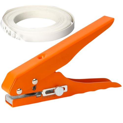 Qukoielly Locher,8mm robuste Einzelloch Locherzange - Robuste Tischlocher Für Dünnes Holz Bastelpapier Karten PVC Leder von Qukoielly
