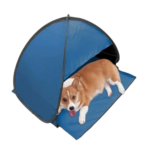 Qukoielly Strandzelt Sonnenschutz - Gesichts- und Kopfschutz mit Sonnendach | UV-Schutz für Laptop und Outdoor-Aktivitäten bei Camping Garten Picknick von Qukoielly