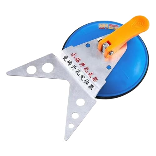 Qukoielly Verstellbarer Fliesenlocator | Vakuumsauger Platten Positionierfixierer - Saugnapf Positionierhilfe Für Keramik Zum Bohren Und Schneiden von Qukoielly