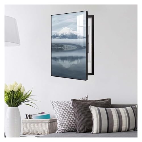 Qulamrdk Dekorative Malerei der Stromzählerabdeckung Innen-Stromzählerabdeckung Gemälde Verstecken Verteilerkasten Dekorative Zähler-Dekorationsbox(A,19.6inx23.6in/50 x 60 cm) von Qulamrdk