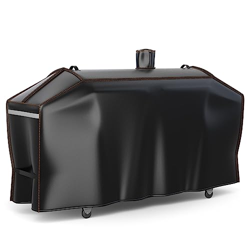 QuliMetal Heavy Duty GC7000 Grillabdeckung für Pit Boss Memphis Ultimate Grill Cover und Smoke Hollow PS9900 DG1100S 4in1 Combo Grill Cover, Allwetterschutz, 200 cm BBQ Grill Abdeckung von QuliMetal