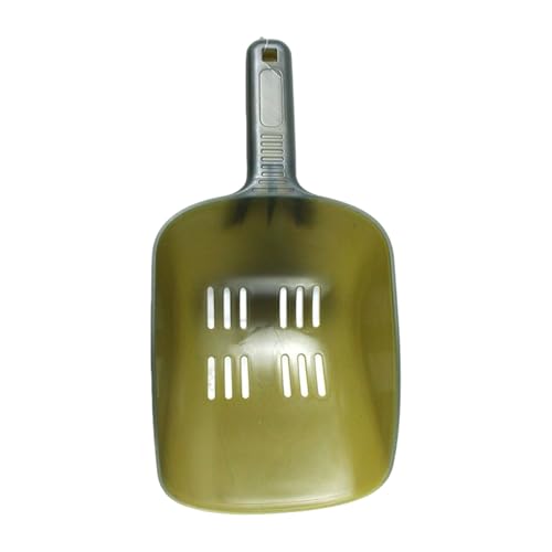 Qumiuu Schaufel Für Angeln - Karpfenköderlöffel Mit Ablauflöchern - Tragbares Angelzubehör Für Outdoor Kajak Camping Süßwasser Angeln Boot von Qumiuu