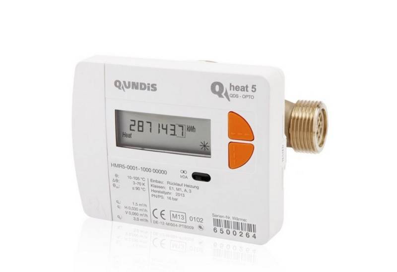 Qundis Energiekostenmessgerät Qheat 5.5 QDS Opto Wärmemengenzähler Wärmezähler Qp 0,6 1,5 & 2,5 m3/h, z.B. für Austausch Engelmann Sensostar, Sensus Pollucom E, UltraLite Qundis Energiekostenmessgerät Qheat 5.5 QDS Opto Wärmemengenzähler Wärmezähler Qp 0,6 1,5 & 2,5 m3/h, z.B. für Austausch Engelmann Sensostar, Sensus Pollucom E, UltraLite von Qundis