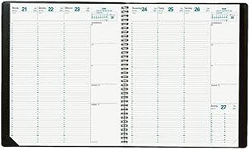 Eurequart Schreibtisch-Terminkalender Impala 2017 Schwarz: Agenda Planing mit viertelstündiger Einteilung für Termine. 12 Monate: Januar bis Dezember. Von 7.00 Uhr bis 20.45 Uhr von Quo Vadis