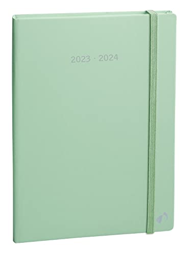 Plan Note 15 Pastel Grün 2026: Kalender im Schreibtischformat von QUO VADIS