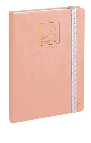 Quo Vadis 23798501NQ Life Journal 21 Notizbuch 2019 Lineatur Dot 1 Stück bleichrosa: Life Journal Persönlicher Kalender von Quo Vadis