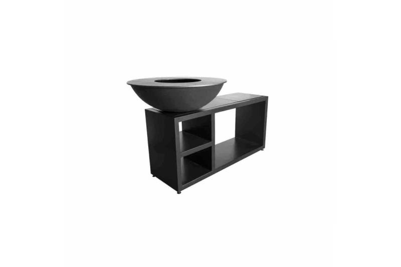 Quoco Piatto Tavolo Dunkel Grau Mittel von Quoco