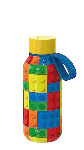 Quokka KIDS SOLID BRICKS | THERMOFLASCHE MIT EDELSTAHL-AUFHÄNGER 330 ML Quokka KIDS SOLID BRICKS | THERMOFLASCHE MIT EDELSTAHL-AUFHÄNGER 330 ML von Quokka