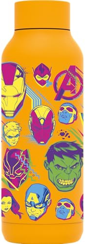 Quokka Avengers Neon Thermosflasche, Edelstahl, 510 ml, Gelb Quokka Avengers Neon Thermosflasche, Edelstahl, 510 ml, Gelb von Quokka
