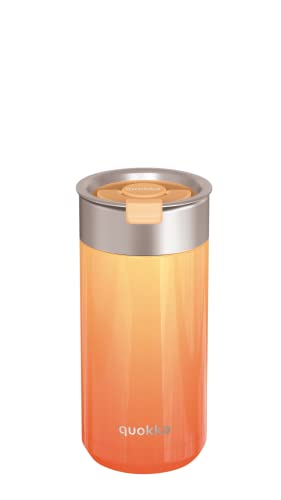 Quokka BOOST APRICOT ORANGE | THERMOBECHER AUS EDELSTAHL FÜR KAFFEE 400 ML von Quokka