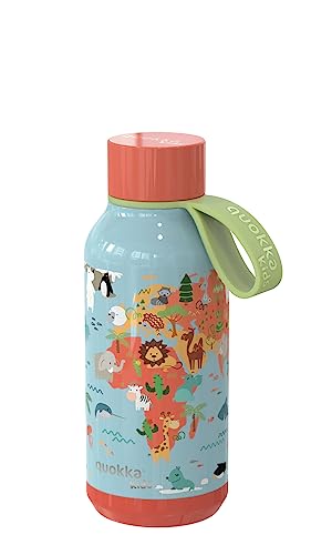 Quokka KIDS SOLID MAP OF LIFE | THERMOFLASCHE MIT EDELSTAHL-AUFHÄNGER 330 ML Quokka KIDS SOLID MAP OF LIFE | THERMOFLASCHE MIT EDELSTAHL-AUFHÄNGER 330 ML von Quokka