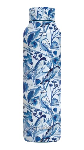 Quokka SOLID PORCELAIN SPARROW | THERMOSFLASCHE AUS EDELSTAHL 630 ML von Quokka