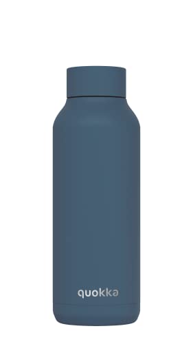 Quokka SOLID STONE BLUE | THERMOSFLASCHE AUS EDELSTAHL 510 ML von Quokka