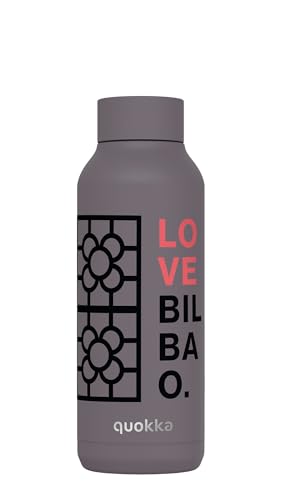 Quokka Solid - Grau 510 ml Bilbao Love von Quokka