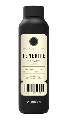 Quokka Solid - Jet Black 630 ML Tenerife Label Quokka Solid - Jet Black 630 ML Tenerife Label von Quokka