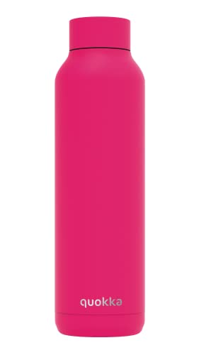 Quokka SOLID RASPBERRY PINK | THERMOSFLASCHE AUS EDELSTAHL 630 ML von Quokka