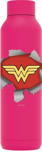 QUOKKA SOLID X DC Thermosflasche aus Edelstahl, doppelwandig, Wonder-Woman QUOKKA SOLID X DC Thermosflasche aus Edelstahl, doppelwandig, Wonder-Woman von Quokka