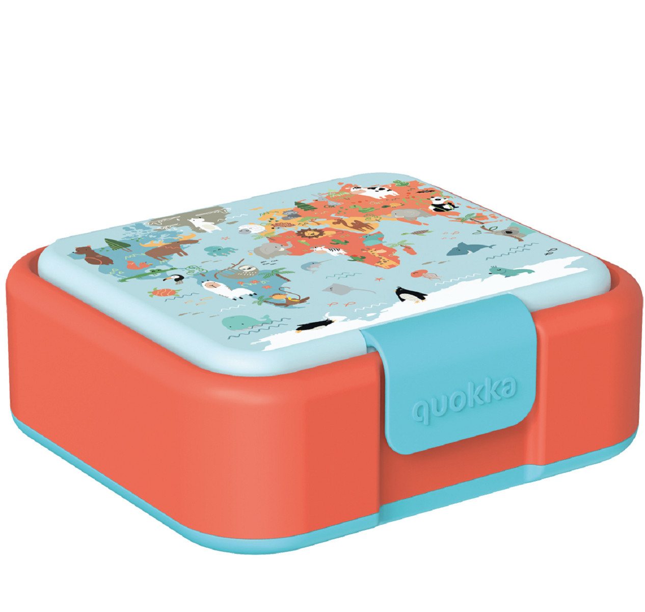 Quokkabottle Lunchbox Twist Kids Brotdose Doppelwand Kinder Lunchbox 4-Fächer, Vier praktische Fächer Quokkabottle Lunchbox Twist Kids Brotdose Doppelwand Kinder Lunchbox 4-Fächer, Vier praktische Fächer von Quokkabottle