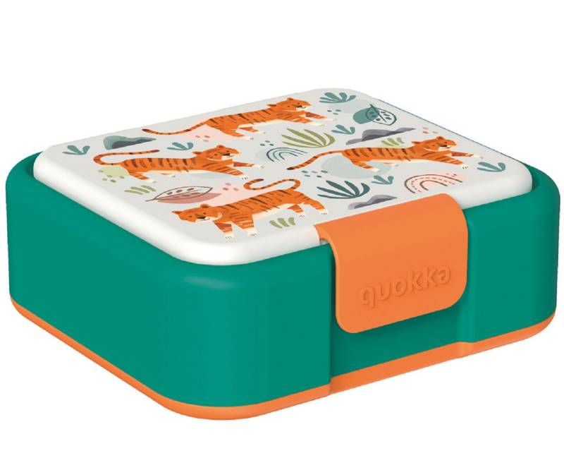 Quokkabottle Lunchbox Twist Kids Brotdose Doppelwand Kinder Lunchbox 4-Fächer, Vier praktische Fächer von Quokkabottle