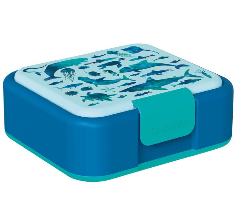 Quokkabottle Lunchbox Twist Kids Brotdose Doppelwand Kinder Lunchbox 4-Fächer, Vier praktische Fächer von Quokkabottle