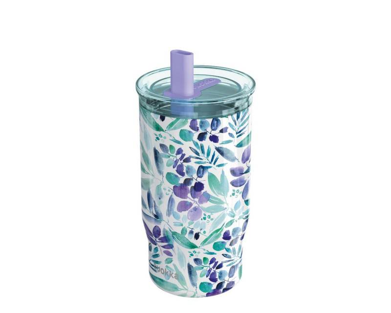 Quokkabottle Thermobecher Isolierbecher Edelstahl mit Strohhalm, doppelwandig, 720 ml, Isoliert von Quokkabottle