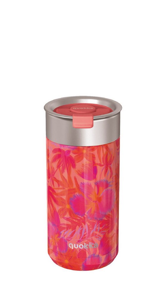 Quokkabottle Thermobecher Isolierflasche mit Teesieb, Edelstahl 400 ml von Quokkabottle