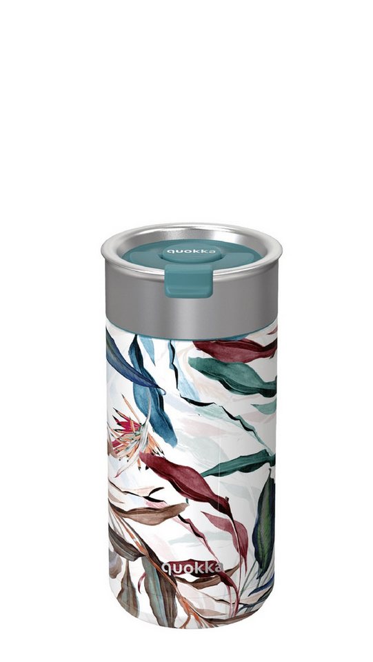 Quokkabottle Thermobecher Isolierflasche mit Teesieb, Edelstahl 400 ml von Quokkabottle