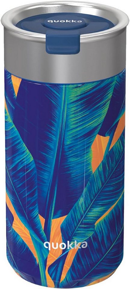 Quokkabottle Thermobecher Isolierflasche mit Teesieb, Edelstahl 400 ml von Quokkabottle