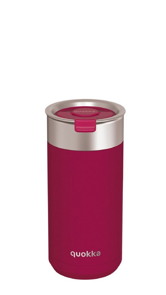 Quokkabottle Thermobecher Isolierflasche mit Teesieb, Edelstahl 400 ml von Quokkabottle