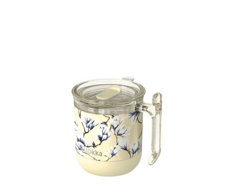 Quokkabottle Thermobecher Wave Thermobecher 260 ml – Edelstahl, auslaufsicher, Edelstahl, doppelwandig von Quokkabottle