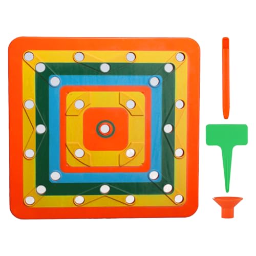 Garden Square Template Seed Spreader - Bodenblocker Gartengeräte | Gardening Vorlage | Saatgutanpflanzung Quadratische Vorlage | Gartensamen Abstandshalter Werkzeug von Quorvex