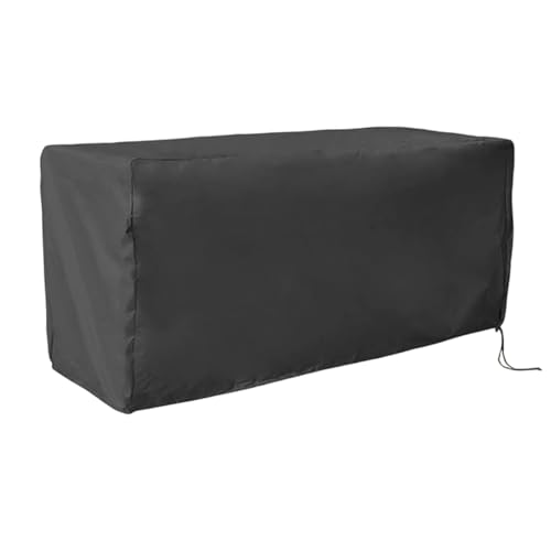 Quorvex Abdeckhaube Für Aufbewahrungsbox Im Freien - Wetterfester Schutz | UV Geschützte Deck Box Abdeckung Für Garten Terrasse Balkon Camping Garage Carport von Quorvex