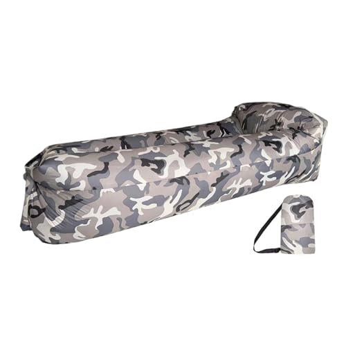 Quorvex Aufblasbare Couch - Aufblasbare Liege | Tragbare Sofa | Faltbare Luftliege Camping | Leicht Air Lounger | wasserdichte Bequeme Liege | Campingstuhl Für Indoor, Outdoor, Reisen von Quorvex