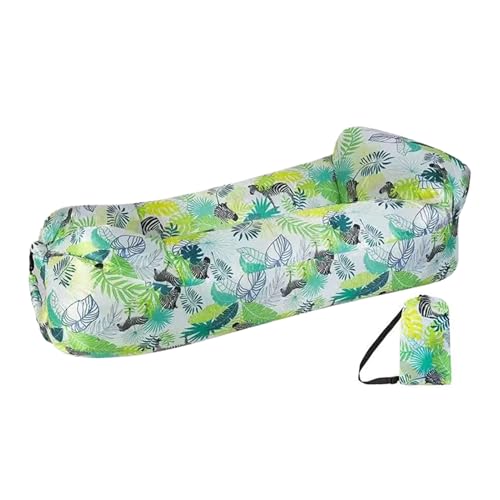Quorvex Aufblasbare Couch - Aufblasbare Liege | Tragbare Sofa | Faltbare Luftliege Camping | Leicht Air Lounger | wasserdichte Bequeme Liege | Campingstuhl Für Indoor, Outdoor, Reisen von Quorvex
