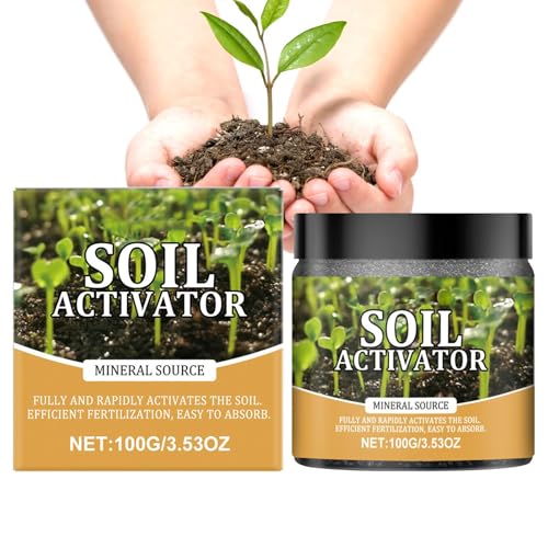 Quorvex Bodenaktivator Für Pflanzen,100g Bodenverbesserer - Aktivierter Pflanzendünger Für Blumen- Und Gemüseanbau, Gartenrasen, Hochbeet Und Bonsai Quorvex Bodenaktivator Für Pflanzen,100g Bodenverbesserer - Aktivierter Pflanzendünger Für Blumen- Und Gemüseanbau, Gartenrasen, Hochbeet Und Bonsai von Quorvex
