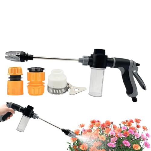 Quorvex Düse Für Gartenschlauch - Wasserschlauch Sprühaufsatz,Präzise Ventilsteuerung Leichte Strahlpistole Für Außenreinigung Rasenbewässerung Quorvex Düse Für Gartenschlauch - Wasserschlauch Sprühaufsatz,Präzise Ventilsteuerung Leichte Strahlpistole Für Außenreinigung Rasenbewässerung von Quorvex