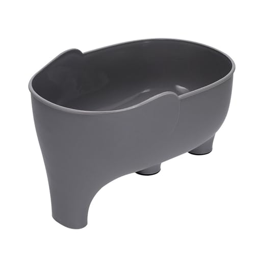Quorvex Elefantform Abflusskorb - Spülbecken Sieb | Mehrzweck Abtropfkorb | Drainagekorb Trichter | Elefant Entwässerungskorb | Spüle Abtropfsieb Zum Waschen Von Lebensmitteln Frucht von Quorvex