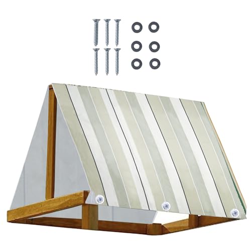 Quorvex Ersatzmarkise Für Gartenschaukel - 109x229 cm Markiseneinsatz Für Terrassenschaukel - Sonnenschutz Für Gartenbereich Haus Und Freizeit von Quorvex