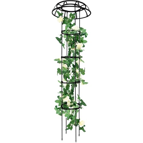 Quorvex Garten Rankturm,Rundes Rankgitter Mit Pilzkopf-Design | Gemüsespaliere Für Bohnen Gurken Zucchini Weinreben Rosen Clematis Quorvex Garten Rankturm,Rundes Rankgitter Mit Pilzkopf-Design | Gemüsespaliere Für Bohnen Gurken Zucchini Weinreben Rosen Clematis von Quorvex