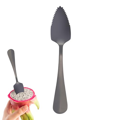 Quorvex Grapefruit Löffel | Gezahntes Werkzeug,Edelstahl Esslöffel - Für Dessert Salat Frühstück Snack Graben von Quorvex