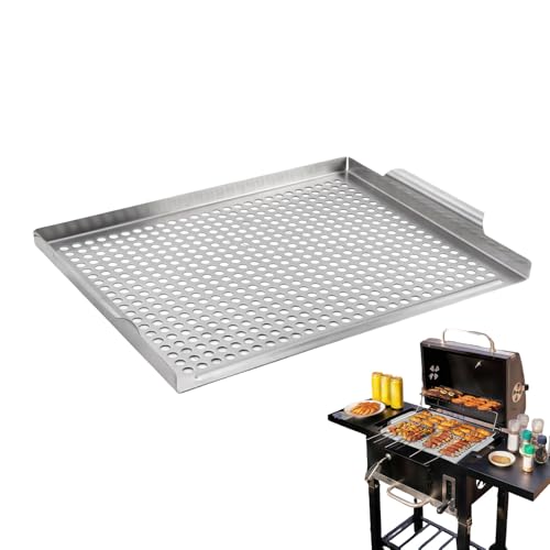 Quorvex Grill Aufsatz BBQ | Edelstahl Outdoor Grillrost Ersatz Rostersatz Robust - Grillzubehör Für Camping RV Reisen Tailgating Party Terrasse Familienessen Quorvex Grill Aufsatz BBQ | Edelstahl Outdoor Grillrost Ersatz Rostersatz Robust - Grillzubehör Für Camping RV Reisen Tailgating Party Terrasse Familienessen von Quorvex