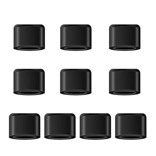 Quorvex Gummipuffer für Heißluftfritteuse | 10 Stück Tabs Tips Gummifüße Teile für Air Fryer Basket | Hitzebeständige, Kratzfeste, Wiederverwendbare Silikon-Gummi-Füße, Ersatzteile für Luftfritteusen Quorvex Gummipuffer für Heißluftfritteuse | 10 Stück Tabs Tips Gummifüße Teile für Air Fryer Basket | Hitzebeständige, Kratzfeste, Wiederverwendbare Silikon-Gummi-Füße, Ersatzteile für Luftfritteusen von Quorvex