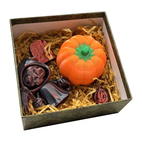 Quorvex Halloween Dekoration, 3D Gedrucktes Horror Set, Dekorationsobjekt Für Festliche Stimmung Cosplay Zubehör Als Fotomotiv Schreibtischdekoration Sammlerstück Für Feiertage Innen Außen Fenster Quorvex Halloween Dekoration, 3D Gedrucktes Horror Set, Dekorationsobjekt Für Festliche Stimmung Cosplay Zubehör Als Fotomotiv Schreibtischdekoration Sammlerstück Für Feiertage Innen Außen Fenster von Quorvex