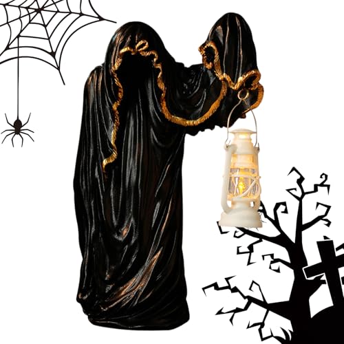 Quorvex Halloween Laterne | Geister Tischlaternen Deko | Sammelfiguren Tisch Deko Mittelstücke Für Halloween Party Wohnung Terrasse Garten Quorvex Halloween Laterne | Geister Tischlaternen Deko | Sammelfiguren Tisch Deko Mittelstücke Für Halloween Party Wohnung Terrasse Garten von Quorvex