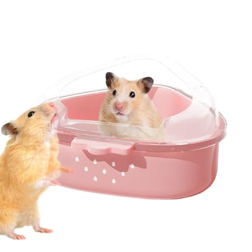 Quorvex Hamster-Badewanne – transparente Oberseite, großes Hamster-Badezimmer, Kleintier-Bettwäsche für Toilette, Pflege, Verstecken, Schlafen, Lemmaus, Rennmaus, Spielplatz, Spielen, Erkunden Quorvex Hamster-Badewanne – transparente Oberseite, großes Hamster-Badezimmer, Kleintier-Bettwäsche für Toilette, Pflege, Verstecken, Schlafen, Lemmaus, Rennmaus, Spielplatz, Spielen, Erkunden von Quorvex