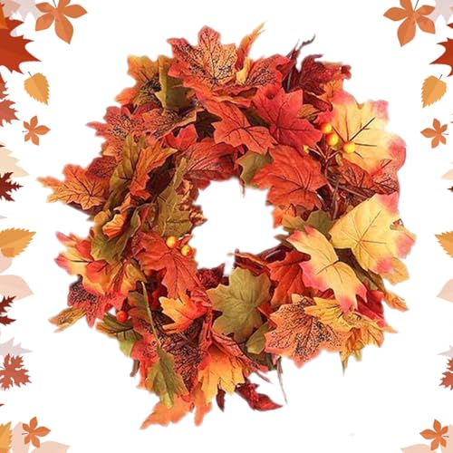 Quorvex Herbstgirlande Für Kamin | 1.7 Meter Ahornblatt Girlande Mit LED Beleuchtung | Künstliche Deko Für Erntedankfest Innen Außen Party Zuhause Wohnzimmer Haustür Quorvex Herbstgirlande Für Kamin | 1.7 Meter Ahornblatt Girlande Mit LED Beleuchtung | Künstliche Deko Für Erntedankfest Innen Außen Party Zuhause Wohnzimmer Haustür von Quorvex